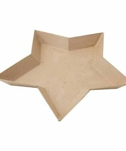 Promo 🎁 Hobbycraft Mache Star Tray 26.5cm 🔔