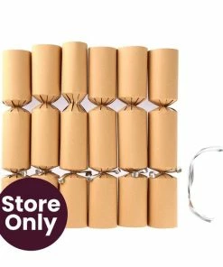 Promo ⭐ Hobbycraft Kraft Fillable Crackers 6 Pack 🥰