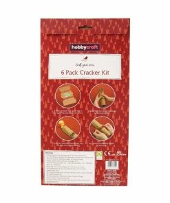 Buy ✔️ Hobbycraft Make Your Own Rainbow Stripes Cracker Kit 6 Pack 👏 -Hobbycraft Shop 659246 1000 4 MYO Crackers 6pack Rainbow Christmas Stripe