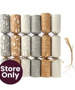 Brand new ❤️ Hobbycraft Trees And Sentiment Fillable Crackers 6 Pack 👏