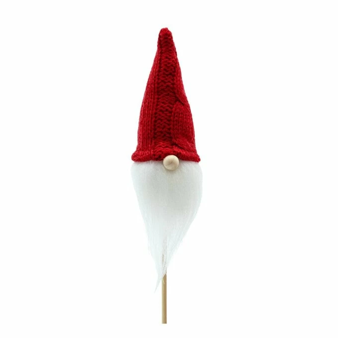 Brand new π Hobbycraft Red β Christmas Gnome Pick 7cm π§¨