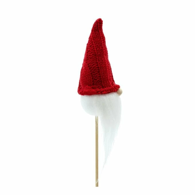 Brand new π Hobbycraft Red β Christmas Gnome Pick 7cm 𧨠- Image 2