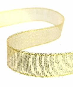Best Sale ✨ Hobbycraft Gold Metallic Ribbon 20mm X 10m 🌟