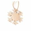 Discount 🔔 Hobbycraft Hanging Wooden Snowflake Decoration 8cm 🔔 -Hobbycraft Shop 659421 1000 1 wooden snowflake hanging christmas decoration
