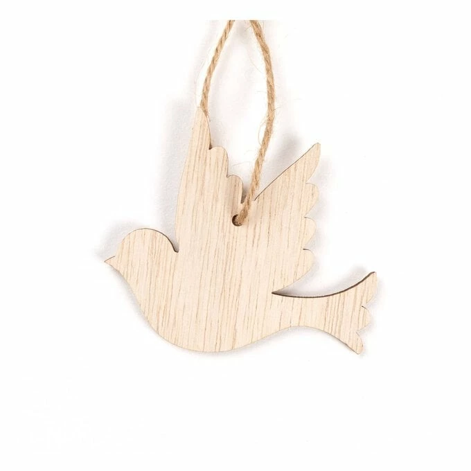 Best deal π Hobbycraft Hanging Wooden Dove Decoration 8cm β 3 Best deal π Hobbycraft Hanging Wooden Dove Decoration 8cm β