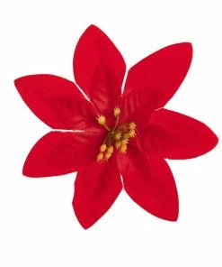 Discount ๐ฏ Hobbycraft Red Poinsettia Pick 14cm ๐งจ