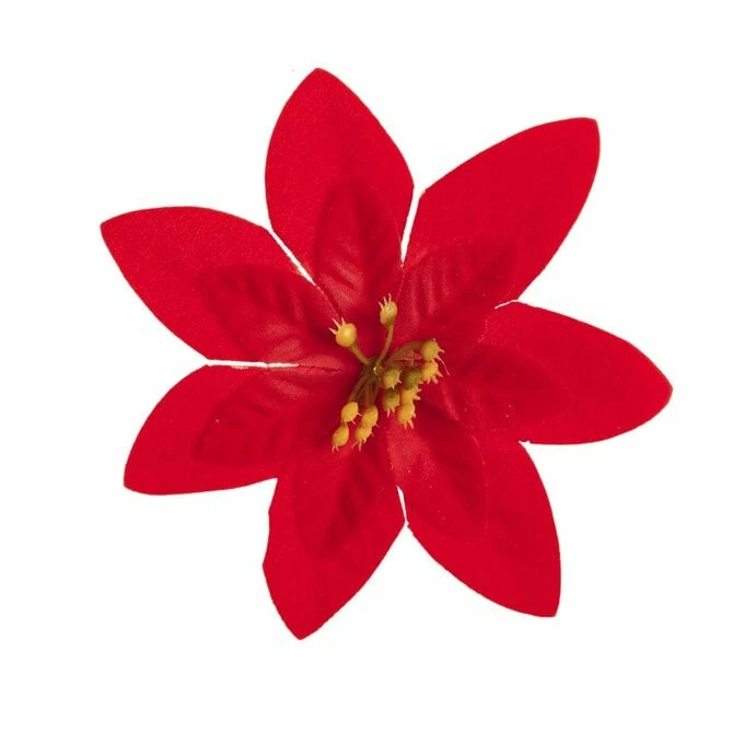 Discount ๐ฏ Hobbycraft Red Poinsettia Pick 14cm ๐งจ 3 Discount ๐ฏ Hobbycraft Red Poinsettia Pick 14cm ๐งจ