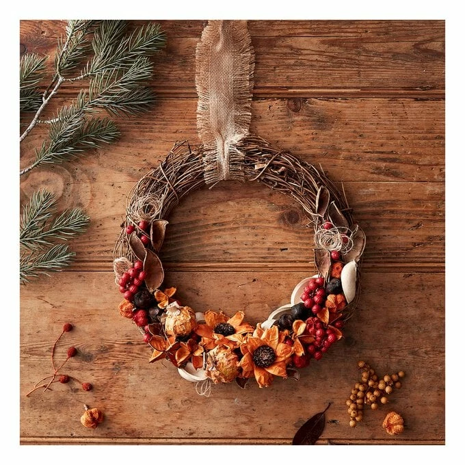 Best Sale 🔥 Hobbycraft Orange Wreath Accessories Set 💯 5 Best Sale 🔥 Hobbycraft Orange Wreath Accessories Set 💯 - Image 3
