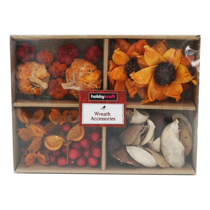 Best Sale 🔥 Hobbycraft Orange Wreath Accessories Set 💯 6 Best Sale 🔥 Hobbycraft Orange Wreath Accessories Set 💯 - Image 4