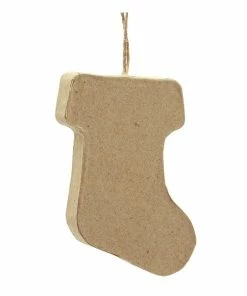 Cheap 😍 Hobbycraft Mache Hanging Stocking Decoration 11cm 🌟