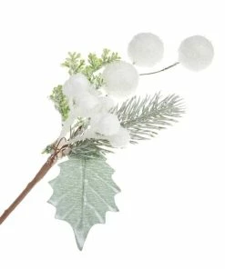 Alternative view of Deals 🤩 Hobbycraft Snowy White Berry And Twig Pick 26cm 😉