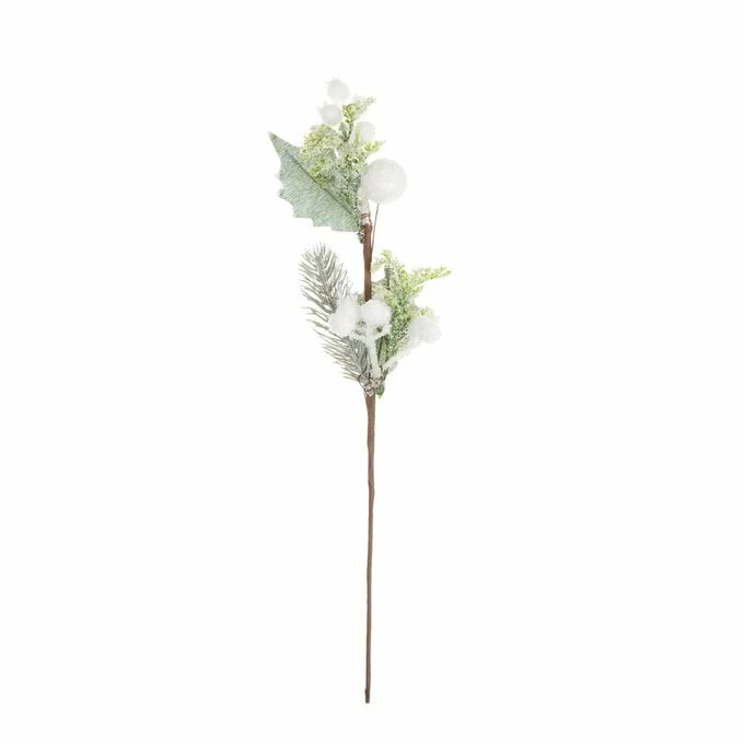 Coupon ๐ Hobbycraft White Berry Stem 37cm ๐งจ 3 Coupon ๐ Hobbycraft White Berry Stem 37cm ๐งจ