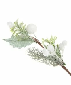 Alternative view of Coupon 🔔 Hobbycraft White Berry Stem 37cm 🧨
